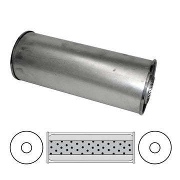 6" Round, 16" Long, 3" Centre/Centre - Megaflow - Brixton 4x4 - Buy Online Now!